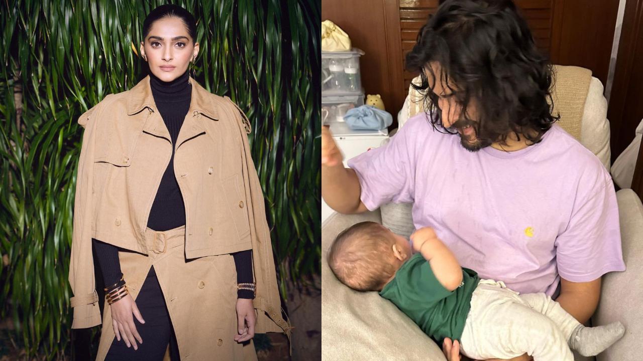 Sonam Kapoor shares cute pic of brother Harshvarrdhan with son Vayu, calls him 'best mama'